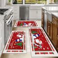 thumbnail image 6 of Floral Kitchen Rugs Sets of 3, Non Slip Kitchen Rugs and Mats Washable Farmhouse Kitchen Rugs Floral Kitchen Floor Mat Carpet Runner Rugs for Hallway Laundry Room, 6 of 12
