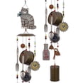 thumbnail image 3 of Sunset Vista Designs 92399 Farm Cat Metal Wind Chime, Galvanized, 3 of 3