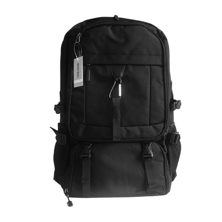 BVNTBZC Backpacks, Lightweight Casual Travel Laptop Backpack for Men and Women, Black
