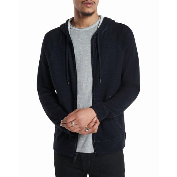 John Varvatos mens Providence Hoodie, XL, Black