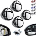 thumbnail image 1 of Espejo retrovisor convexo para coche con ventosa, espejo retrovisor ajustable con rotación de 360 grados, espejo retrovisor gran angular convexo extraíble, visión gran angular de alta definición, para, 1 of 6