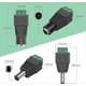 thumbnail image 2 of 10 Pairs BNC/DC Power Connector Male and Female 2.1 x 5.5mm for CCTV Camera/LED Strip, 2 of 5