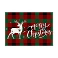 thumbnail image 1 of Dsscvnef Christmas Placemats Set Holiday Dining Table Non Plaid Kitchen Mats Festive Party Home Decorations, 1 of 5
