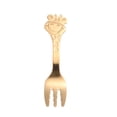 thumbnail image 4 of BESTYASH Stainless Steel Dinner Forks in Golden Color Smooth Polished Three Teeth for Dining, 4 of 8