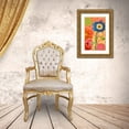 thumbnail image 3 of Robertson, Walter  22x32 Gold Ornate Wood Framed with Double Matting Museum Art Print Titled - Brilliant Garden 2, 3 of 4
