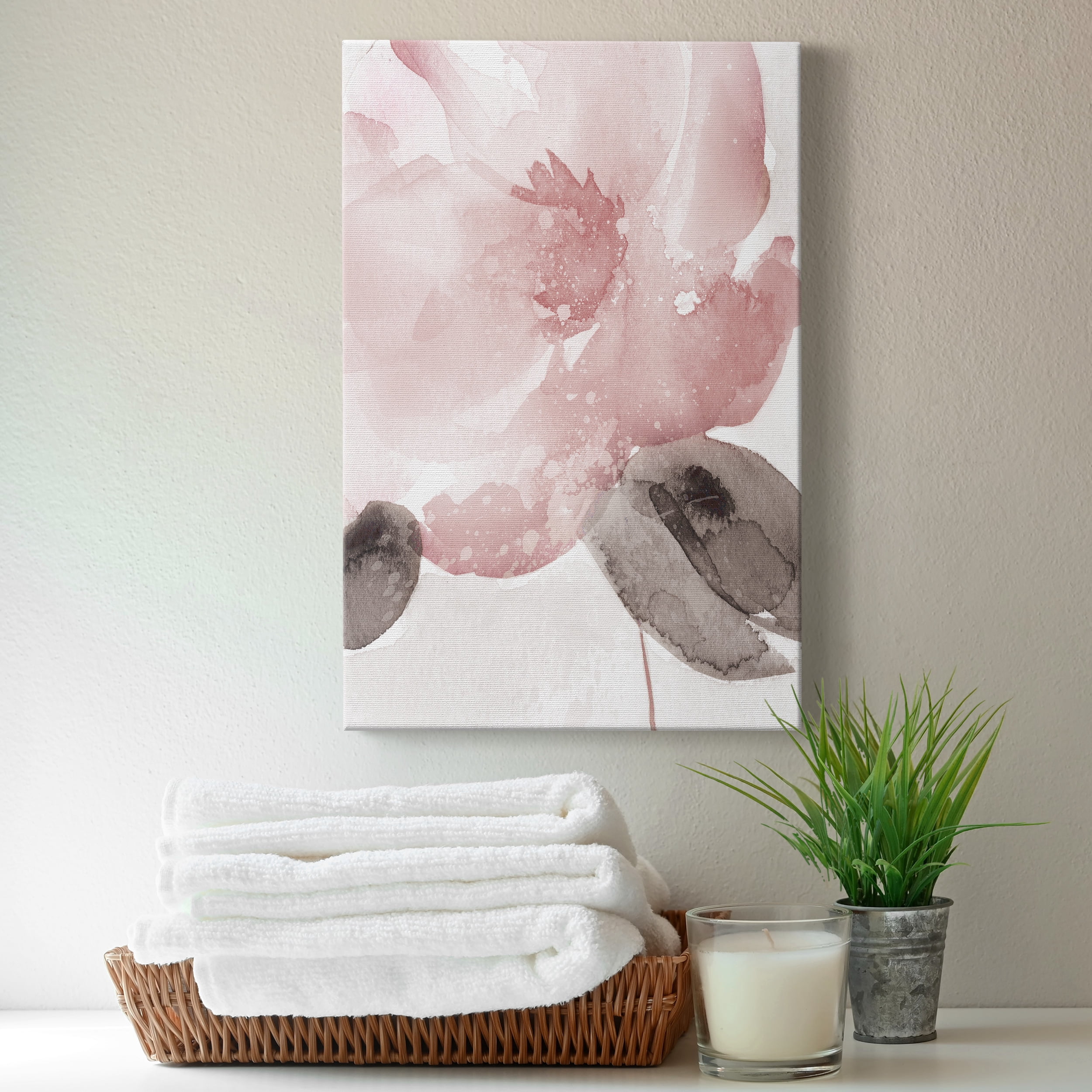 Blush Bloom I Premium Gallery Wrapped Canvas - Ready to Hang - 18 x 27