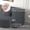 Grey, variant on Rustic Sofas, Modern Floor Sofa with 2 Pillows,Convertible Teddy Fabric Foam-Filled Sleeper Sofa Bed,15" Full Size Folding Mattress for Living Room,Guest Bed,Playroom,no assembly required,Beige/White