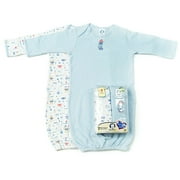Gerber 2-Pack Gowns, 0-3 Months