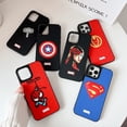 thumbnail image 4 of Marvel Superheroes Capitán América Iron Man Spiderman Thor DC Superman Casetify Funda Para Teléfono Para iPhone 14 13 12 11 Pro Max Plus 7 8 SE XR, 4 of 4