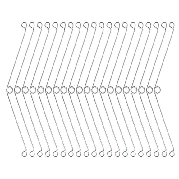 Pack of 20 Stainless Steel Spring Clip Home Accessory for Ceiling Exhaust Fan and Shower Recessed Lighting Trim