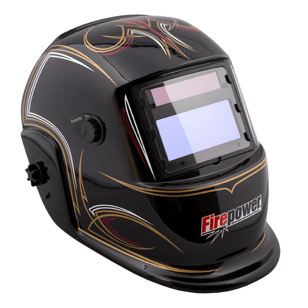 FIREPOWER 14410085 AutoDarkening Welding Helmet Pinstripes Design