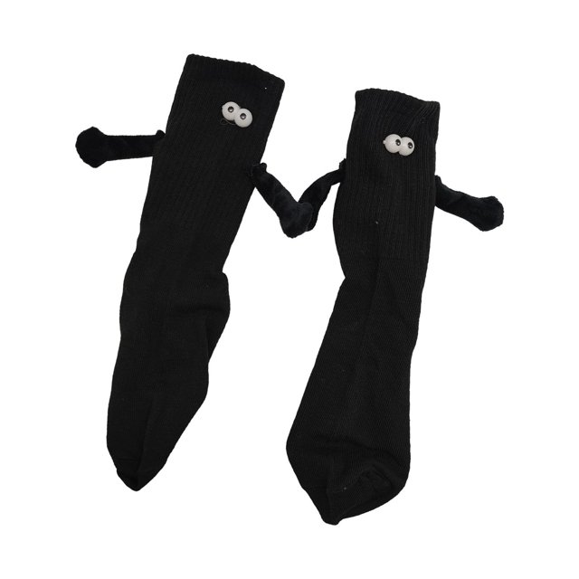 Calcetines de pareja 3D Dormitorio Sala de estar Absorber el sudor Calcetines casuales para interiores y exteriores con magnético Yinane Calcetines Adultos