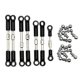 thumbnail image 1 of 7Pcs Front Rear Tie Rod Link Rod with Ball Head Screw for 144001 144010 124017 124019 RC Car Spare, 1 of 5