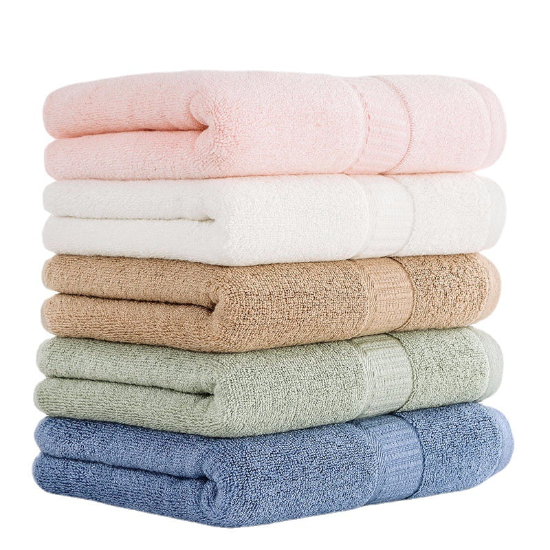 Zhuge 4-Pack Bamboo Fiber Face Wash Cloths 30×13.4in, Ultra Soft Gentle Bathroom Towels, Highly Absorbent for Daily Facial Cleansing & Home Skin Care, Brown