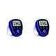thumbnail image 1 of Injueey Contador de punta de dedo de de marcador de puntada mini con luz LED Pantalla digital electrónica LCD Temporización de conteo para tejido Azul 4.5*3.5*1.2 cm 2piezas, 1 of 5