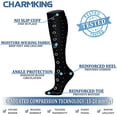 thumbnail image 4 of Compression Socks for Women & Men Circulation (8 Pairs)15-20 mmHg is Best Support for Athletic Running Cycling, 4 of 7