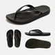 thumbnail image 4 of Men Sport Thong Flip Flip Sandalias PVC Beach para Interior/exterior (negro 42), 4 of 9