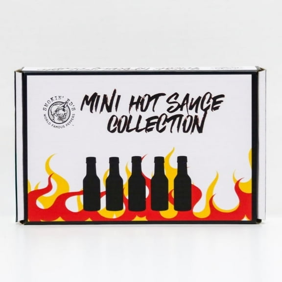 Smokin' Ed's Mild to Wild Mini Hot Sauce Gift Set 5 Pack - 1.7oz.
