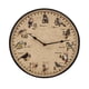 thumbnail image 2 of Reloj de pared al aire libre Baoblaze estilo Vintage para exteriores Relojes silenciosos, 2 of 8