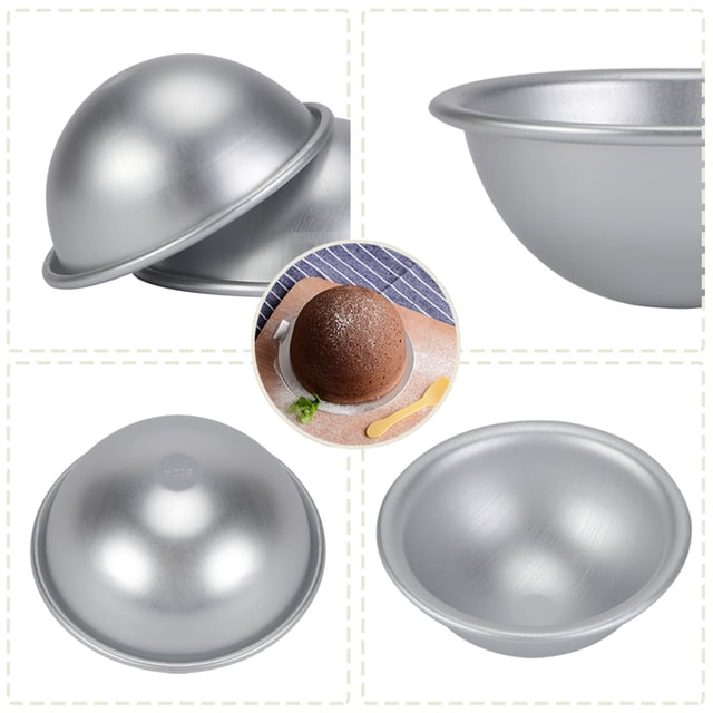 10cm Semicircle Mold Aluminum Hemisphere Chiffon Cake Pan Bikini Cake Dessert Pudding Baking Mo