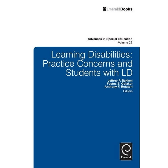 Advances in Special Education: Learning Disabilities: Practice Concerns and Students with LD (Hardcover)