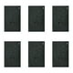 thumbnail image 1 of Placa Con 2 Apagadores Sencillos Y 1 Contacto Lucek FlatPack 6 negro, 1 of 4