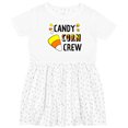 thumbnail image 3 of Inktastic Candy Corn Crew for Halloween Girls Toddler Dress, 3 of 5