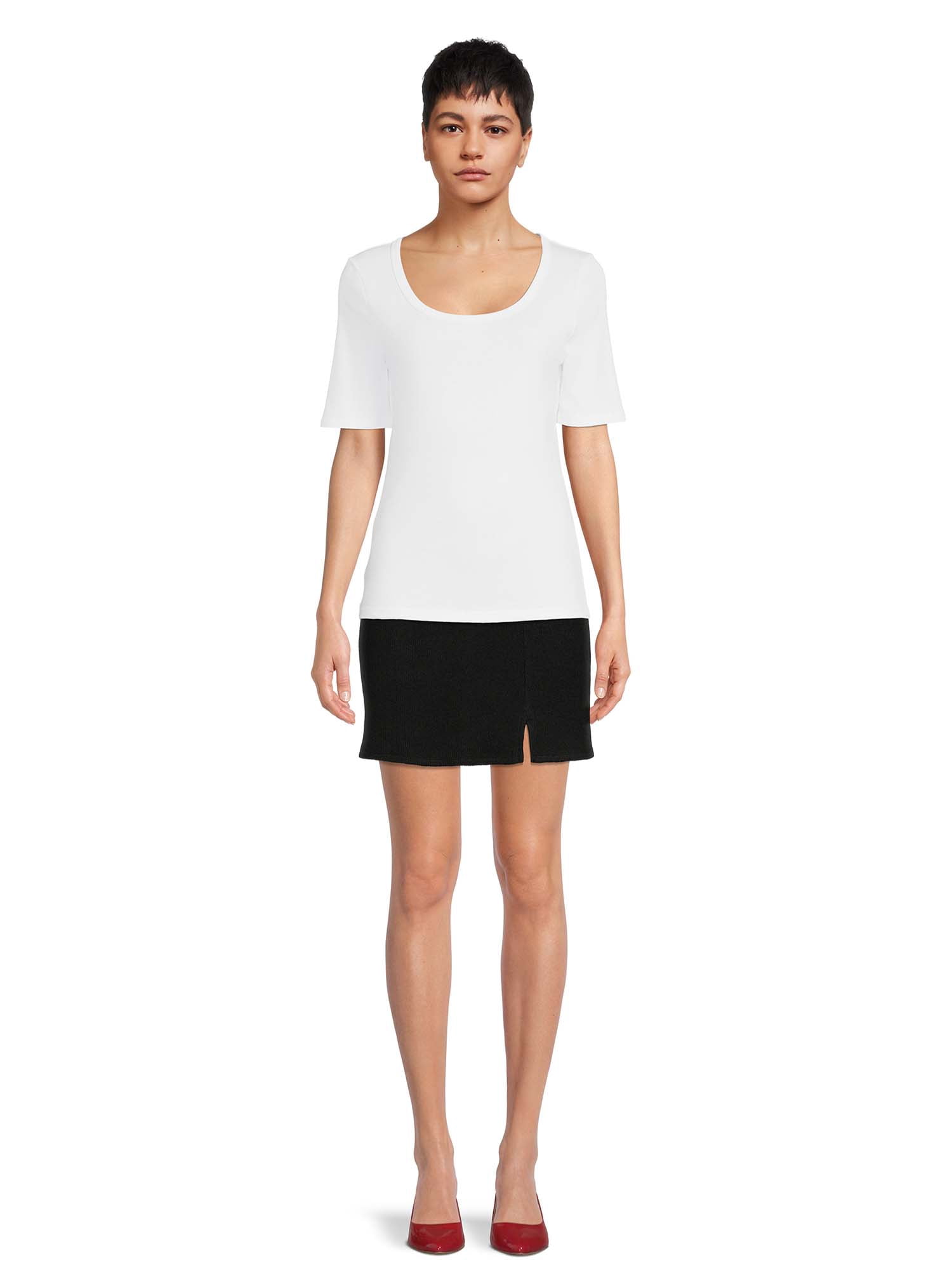Self Esteem Juniors Hacci Mini Skirt