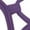 Purple, variant on Yartina Big Girls 2-Piece Dance Gymnastics Sports Outfit Crisscross Back Crop Top with Booty Shorts Black 4