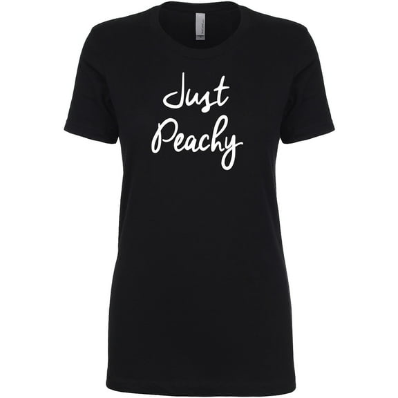 Just Peachy Womens crewneck tee