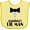 Banana and Yellow, variant on Inktastic Grandma's Lil Man Boys Baby Bib