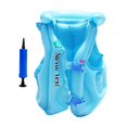 thumbnail image 3 of Chaleco de natación,Chaleco de natación inflable para niños,Chaleco de natación de flotabilidad Accesorios de natación,Con protección para la cabeza,aprendizaje de natación para, 3 of 8