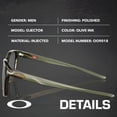 thumbnail image 2 of Oakley OO9018 Ojector Irregular Shaped Non-Polarized Sunglasses for Men - Includes Official Eyewear Kit - Olive Ink Frame with Prizm Black Lens, 2 of 6