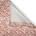 thumbnail image 3 of Ambesonne Autumn Kitchen Curtains, Rhythmic Curved Leaves Art, 55"x45", Vermilion Charcoal Grey, 3 of 3