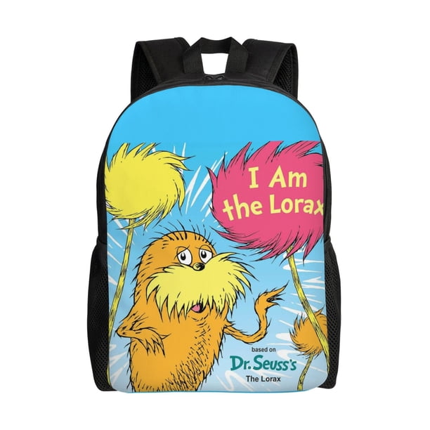 Mochila escolar Lorax para estudiantes, mochila de viaje, bolso para portátil, bolso de hombro para hombre y mujer.