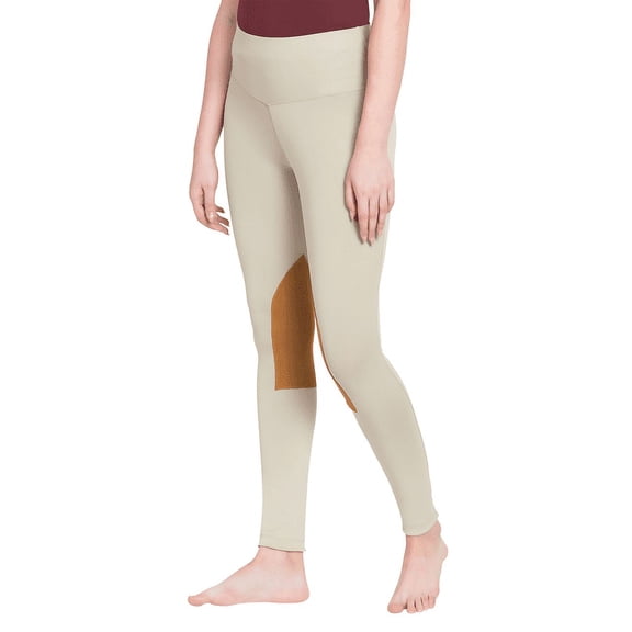 TuffRider Ladies Prime Tights Sea Sand Medium