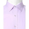 thumbnail image 5 of Gentlemens Collection Men's Slim Fit French Cuff Solid Dress Shirt - Colors Cufflink included, 5 of 7