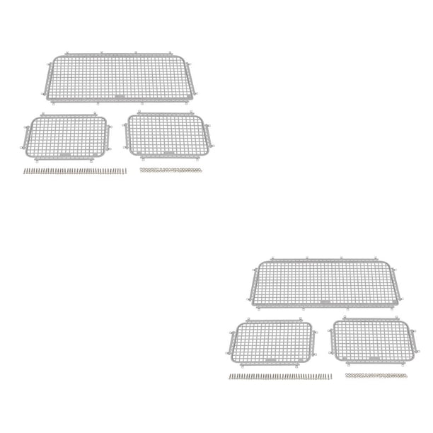 Vogacara Control remoto Ventana de coche Red protectora Malla de acero inoxidable Pieza de actualización Modelo simulado Suministros de protección de Type1 NO1 Vogacara CBP190232