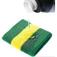 thumbnail image 4 of Willbond 3 Pieces Sweatbands Set, Includes Sports Headband and Wrist Sweatbands Striped Sweat Band for Athletic Men and Women, 4 of 4