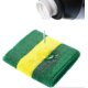 thumbnail image 4 of Willbond 3 Pieces Sweatbands Set, Includes Sports Headband and Wrist Sweatbands Striped Sweat Band for Athletic Men and Women, 4 of 4