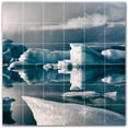 thumbnail image 1 of Picture-Tiles.com: Glacier Ceramic Tile Wall Mural WAL500726-66S. 25.5"W x 25.5"H using (36) 4.25" x 4.25" Ceramic Tiles-Satin Finish, 1 of 3