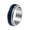 Black, variant on Fidget Rotating Ring for Women Men Leaf Stainless Steel Thoughtful Durable Statement Gift Personalized Dainty Jewelry Black 12