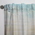 thumbnail image 3 of Designart 'Sunrise Boat I' Nautical & Coastal Curtain Panel, 3 of 5