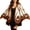 Light Brown, variant on Womens Monarch Butterfly Knit Cardigan Shawl Poncho Bat Wings Crochet Cover Up Cardigan Sweaters Halloween Coverups Costumes for Women Light Brown