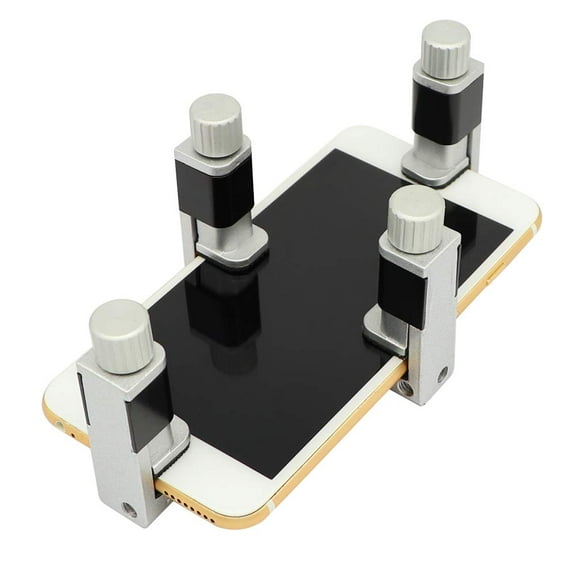 4Pcs Phone Screen Repair Tools Adjustable Screen Fastening Clamp Universal Screen Clip Fixture Tools Compatible for iPhone, iPad, Samsung, Computer, Laptops, Tablets, LCD Screen Repair