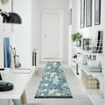 thumbnail image 4 of Yayeee Runner Rug for Bedroom 2'x6' Machine Washable Hallway Non Slip Mat, Green Flourishing Garden, 4 of 8
