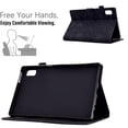 thumbnail image 3 of Allytechgroup Flip Cover Case for Lenovo Tab M9 2023 9" Tablet, Smart Case Auto Sleep Wake Shockproof Kickstand Bumper Magnetic Closure Pen Holder Slim Case for Lenovo Tab M9, Black, 3 of 10