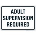 thumbnail image 1 of Adult Supervision Required Sign, Pool Sign,, 1 of 1