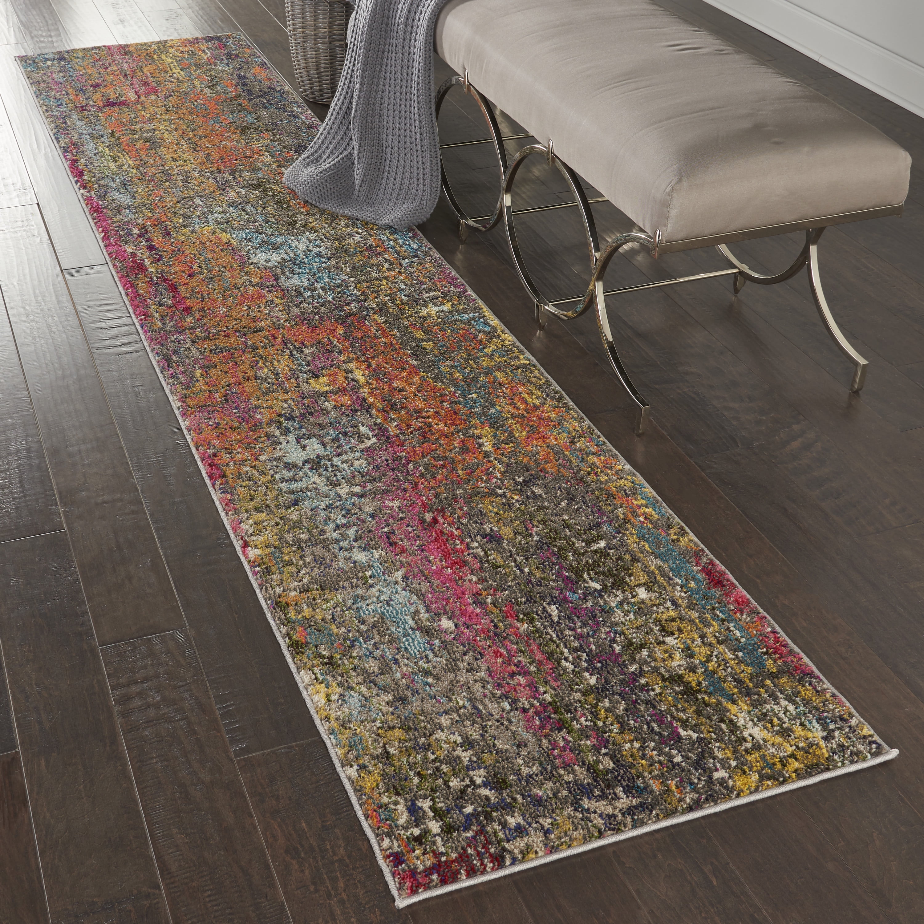 Nourison Celestial Colorful Abstract Sunset Area Rug