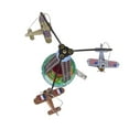 thumbnail image 3 of Juguete mecánico de avión de hojalata con cuerda vintage 14 cm Macarena Wind-up, 3 of 8